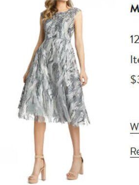 Mac Duggal Sequin Cocktail Dress